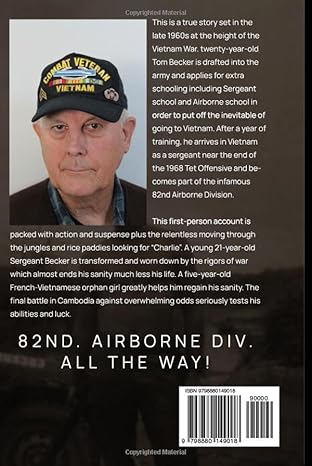Back cover Sgt Becker A Vietnam Story